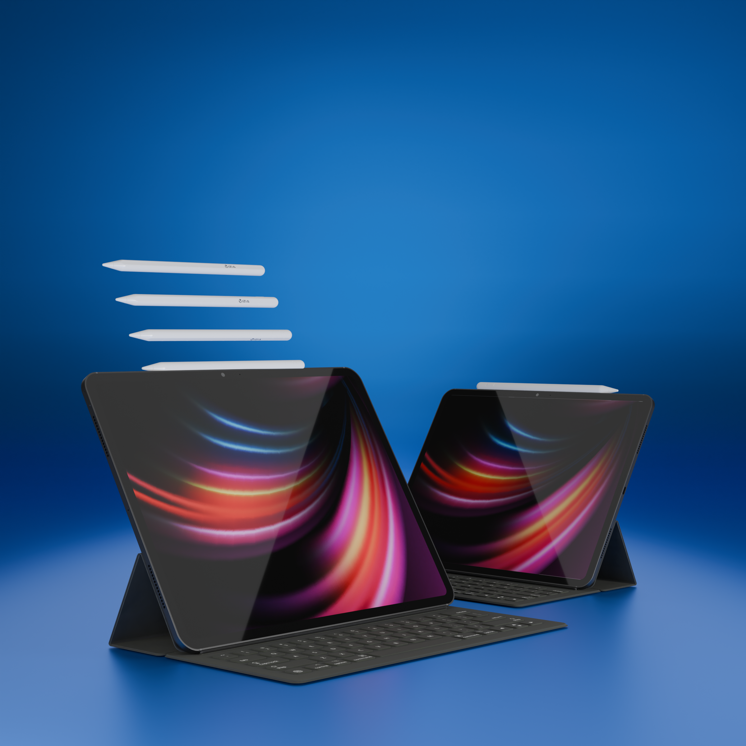 VIZIA magnetic stylus pencils with iPad